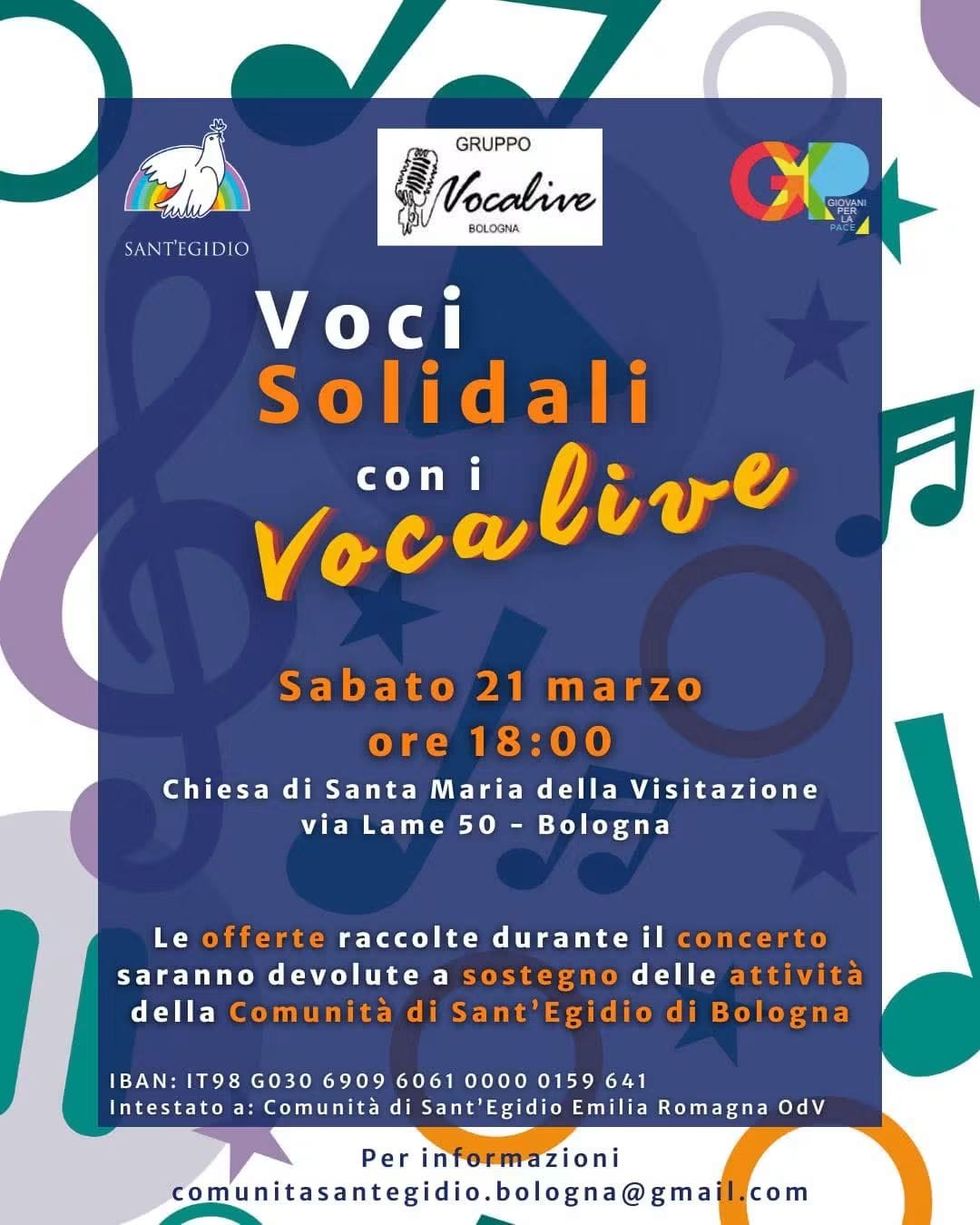 voci solidali vocalive sant'egidio
